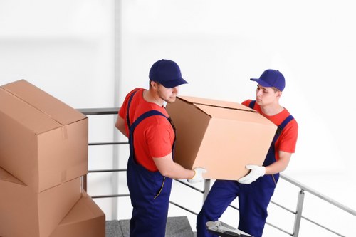 Soho Movers team preparing a careful and organized move
