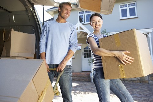 Careful handling of sofas, tables, and home furniture during a local move